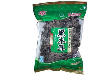 喜德旺自然風(fēng)味無(wú)根黑木耳 特級(jí)干黑木耳250g 補(bǔ)血養(yǎng)顏